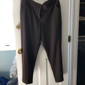 Brown dress pants